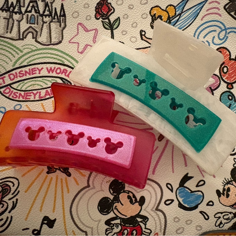 Disney Inspired Mickey Mouse Claw Clip hair clips